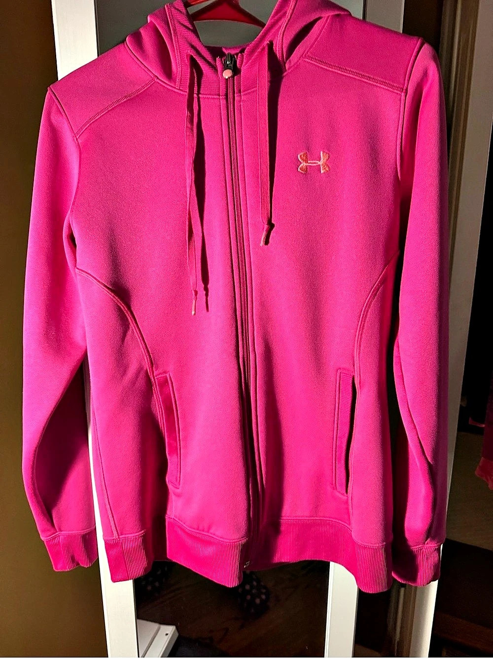 Under Armour Storm Full Zip Hoodie Pink Small